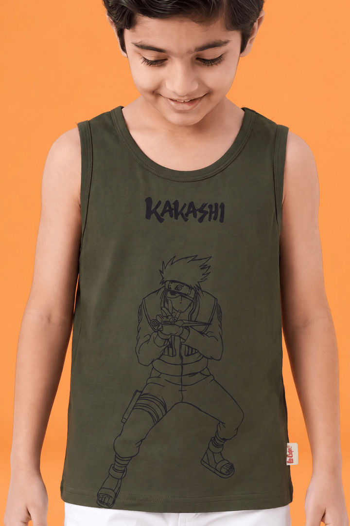 Lee Cooper Boys Naruto Vest (Pack of 2) - Multicolor — image 5